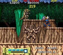 une photo d'Ã©cran de The Astyanax sur Arcade